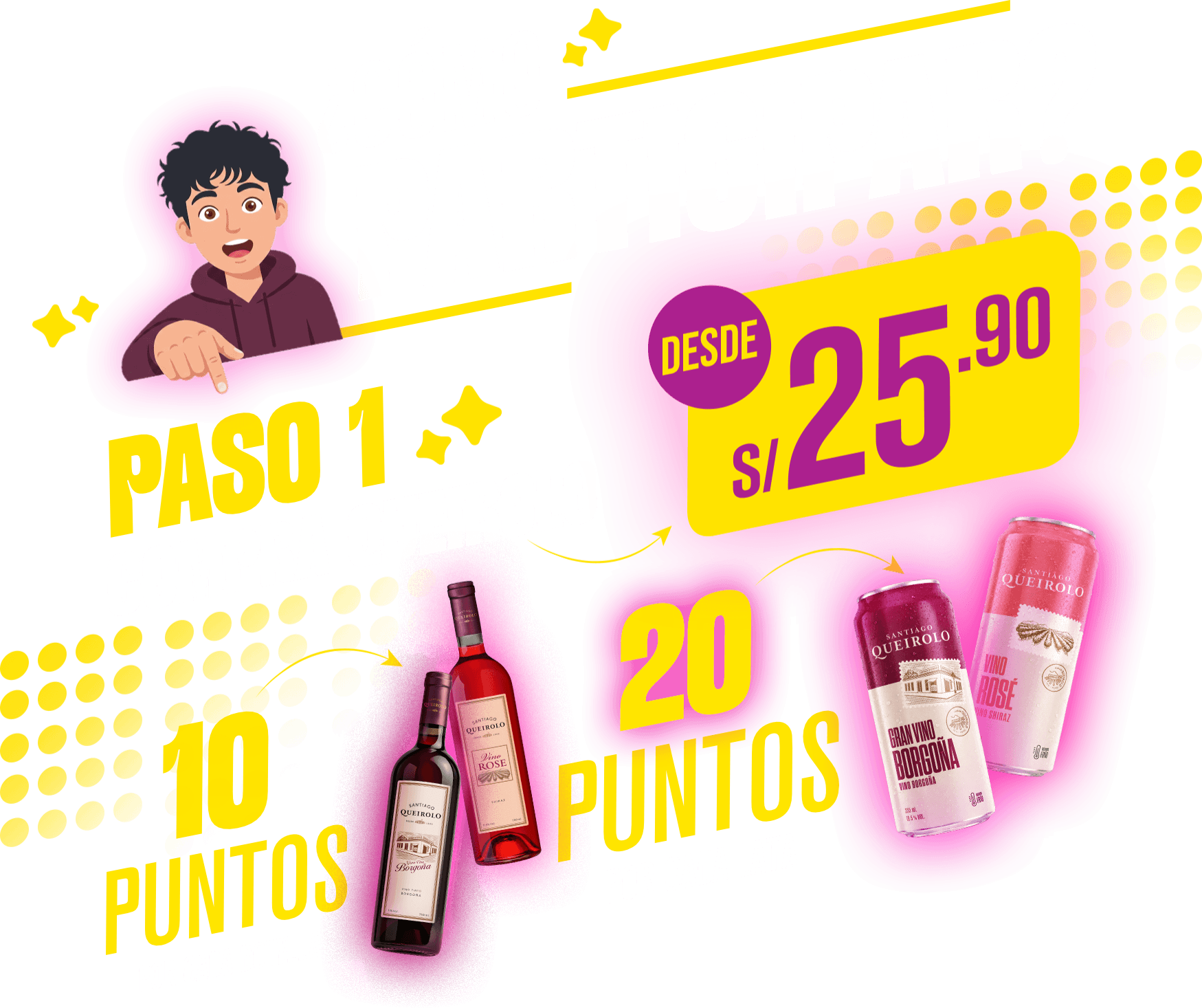 paso 1 - cómo participar compra queirolo
