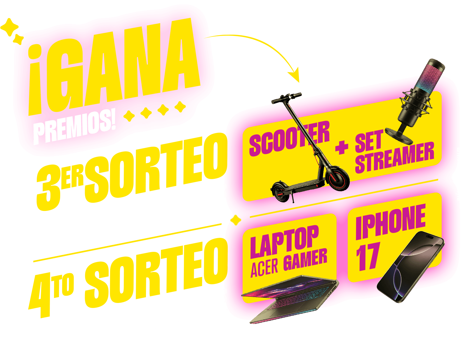 Gana premios