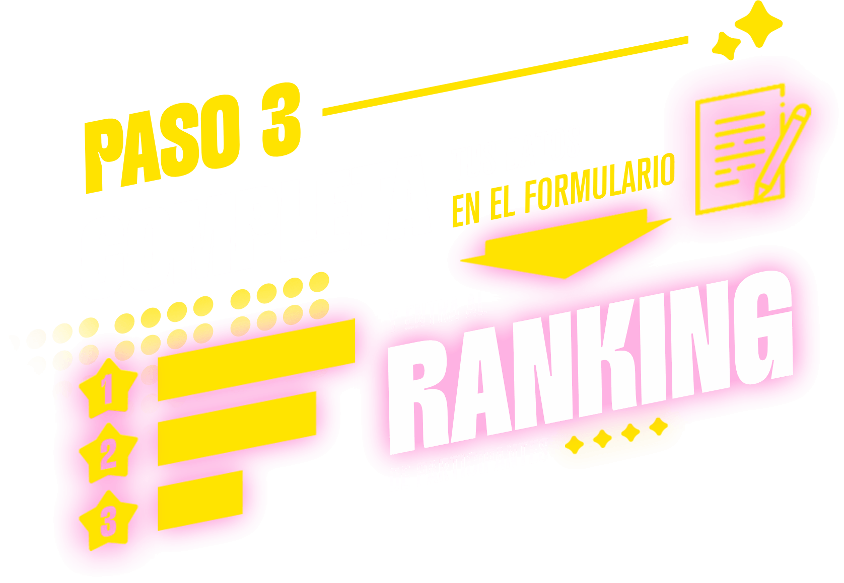 paso 3 - completa tus datos en el formulario y entra al ranking
